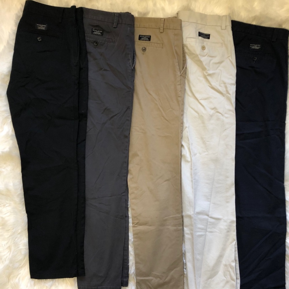 5 pair set Banana Republic Skinny Chino